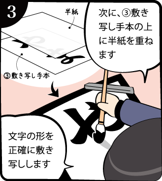 お手本漫画3