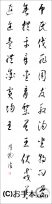 漢字臨書条幅３行草書『草書千字文４』 